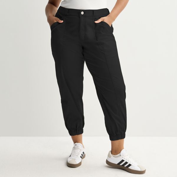 

Спортивные брюки Junior plus size со средней посадкой So, черный