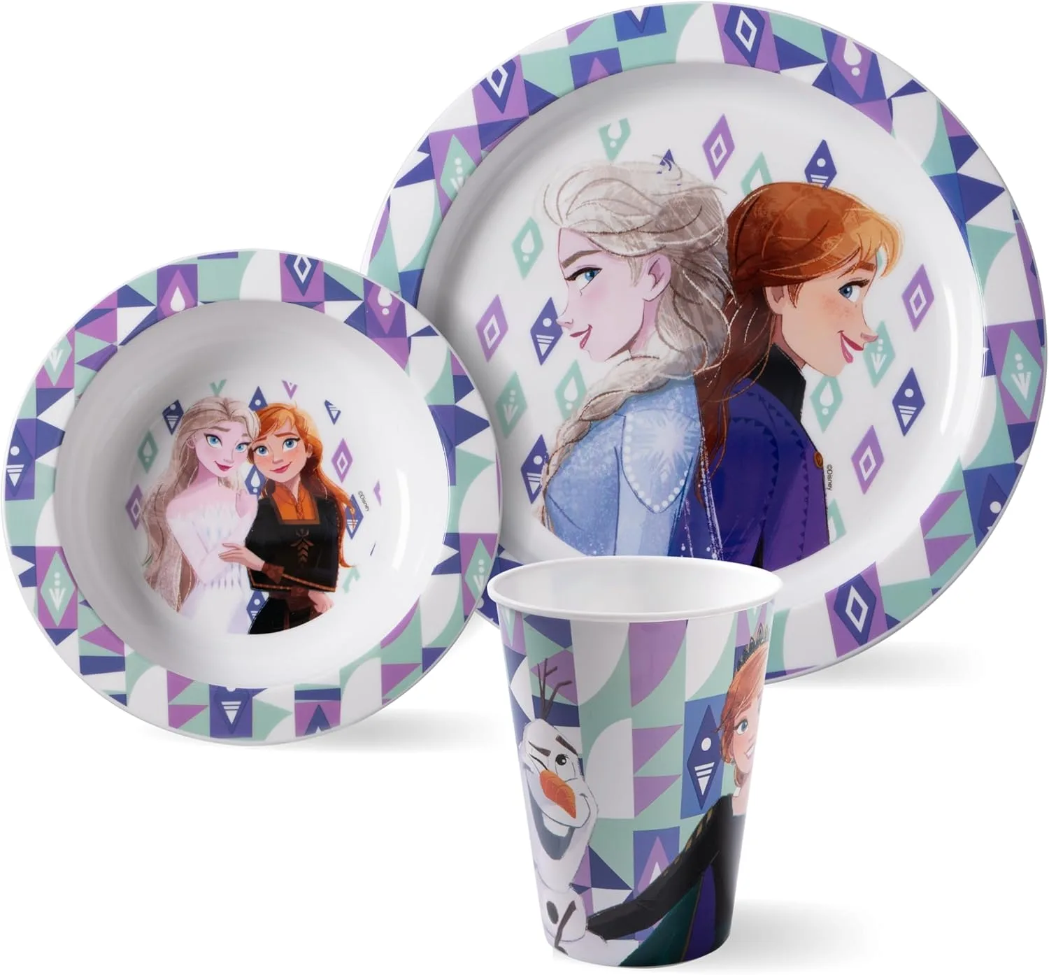 Набор для завтрака Frozen из 3 предметов p:os