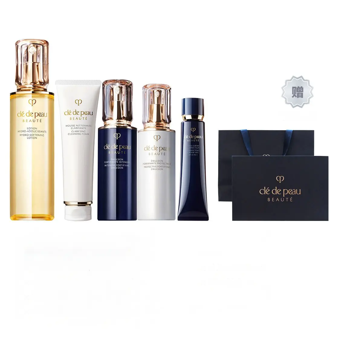 Набор для стабилизации и осветления кожи Radiance Skincare из пяти предметов Clé De Peau Beauté — фото 3