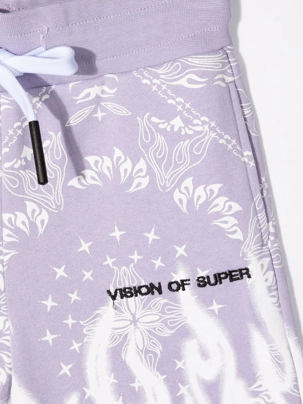 Шорты с принтом Vision Of Super Kids, фиолетовый — фото 3