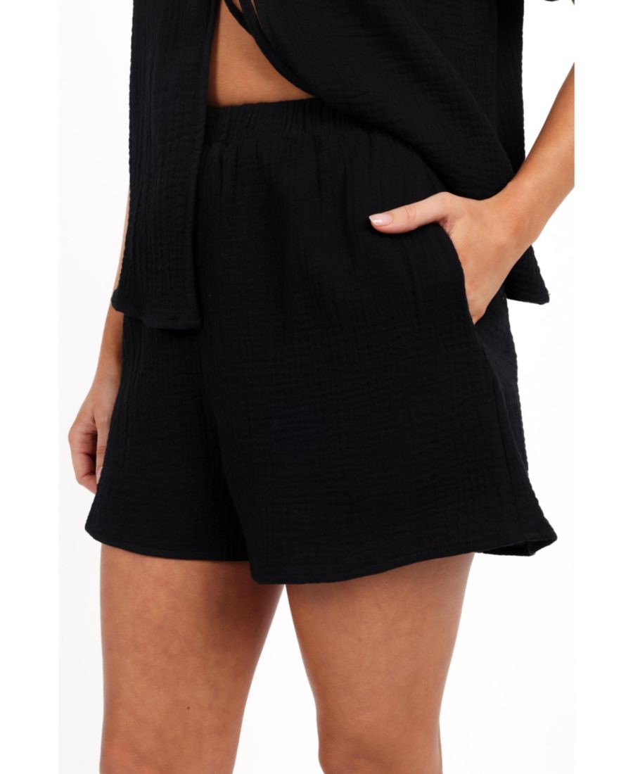

Женские шорты Бонни Petal and Pup, Black