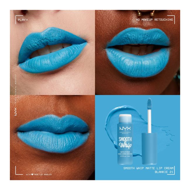 Матовая помада Smooth Whip NYX Professional Makeup, цвет blankie, 4 мл — фото 3