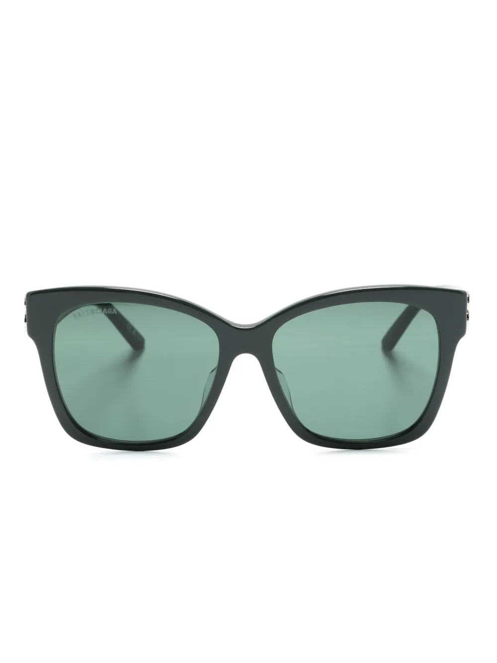 

Солнцезащитные очки Dynasty в квадратной оправе Balenciaga Eyewear, зеленый
