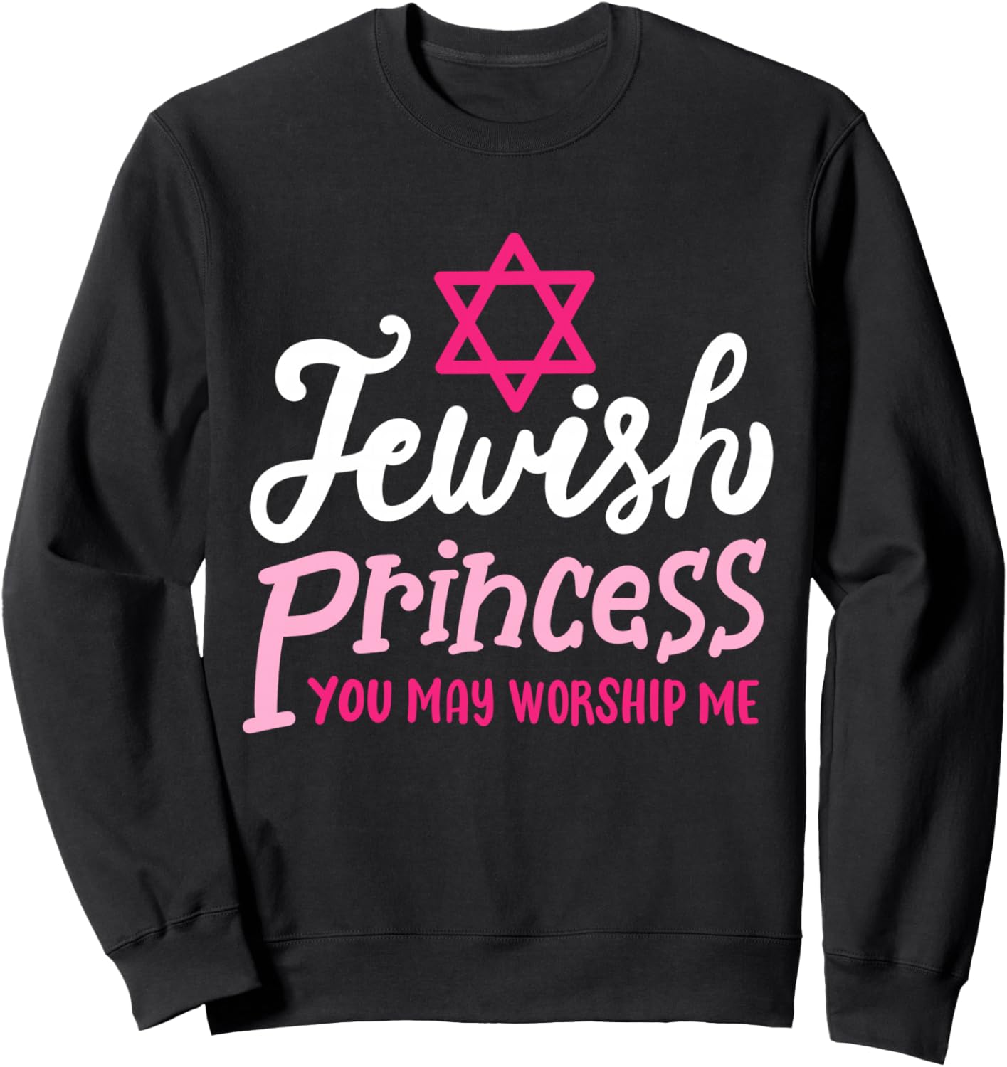 

Еврейская принцесса, можешь поклоняться мне! Забавная еврейская толстовка для девочек на Хануку Hanukkah Chanukah Funny Jewish Christmas Gifts, черный