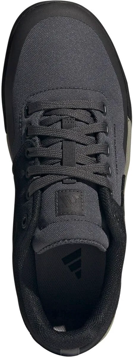 Мужские кроссовки для велоспорта Adidas Freerider Pro Canvas - Черные, серый/серебристый/черный — фото 4