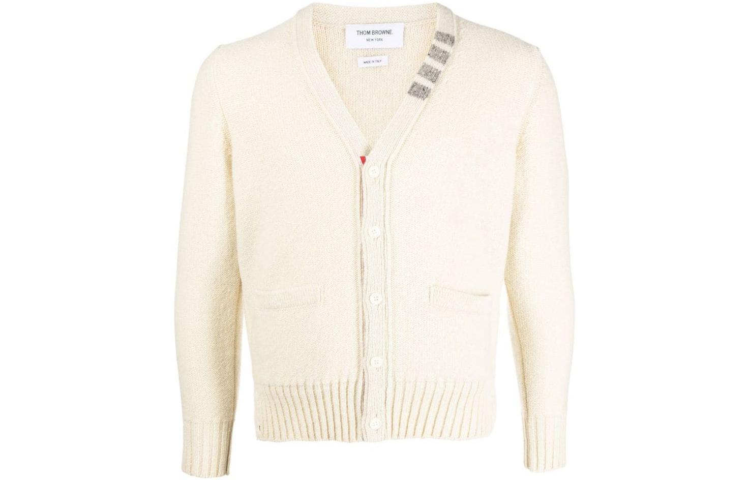 

Свитер мужской экрю THOM BROWNE, Ecru
