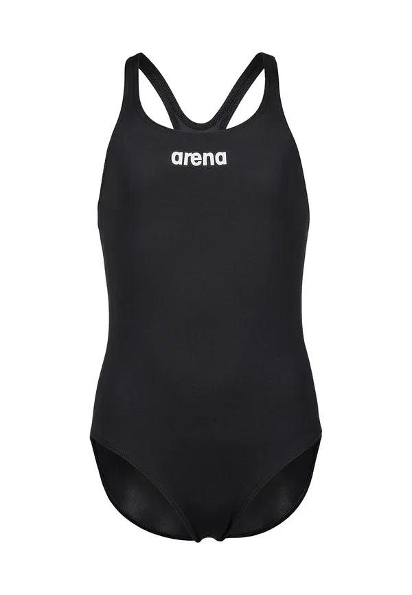 Купальник слитный Arena Team swim pro solid, черно-белый