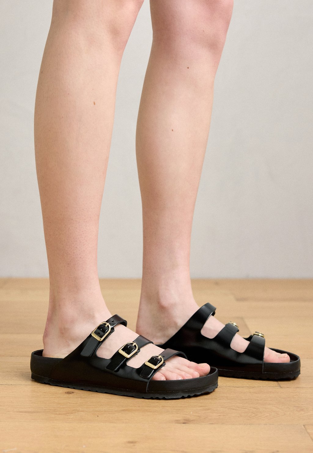 Сандалии FLORIDA D-BUCKLE EXQ LENA HS REGULAR Birkenstock, черный — фото 2
