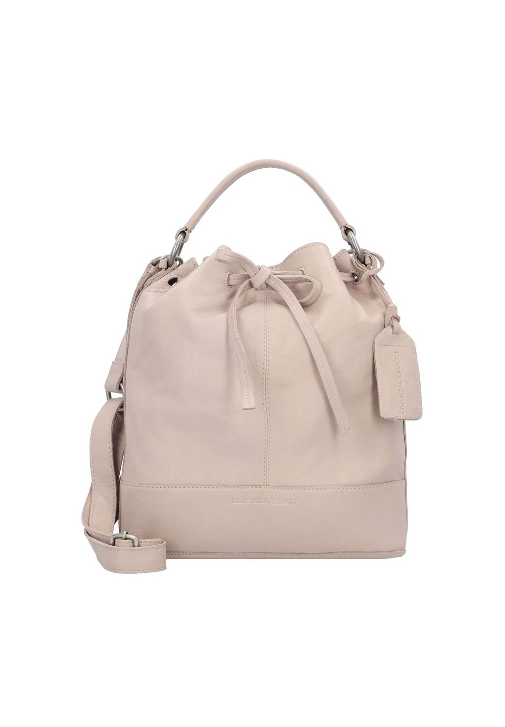 

Сумка-ведро Le Femme Cairo кожаная 28 см COWBOYSBAG, бежевый