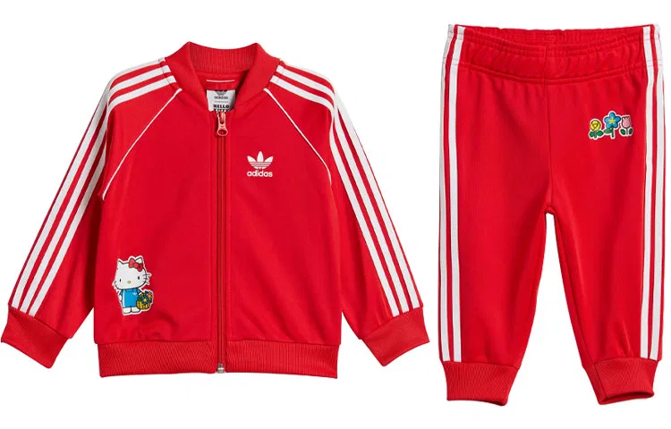 Детский комплект Adidas Originals x Hello Kitty красный