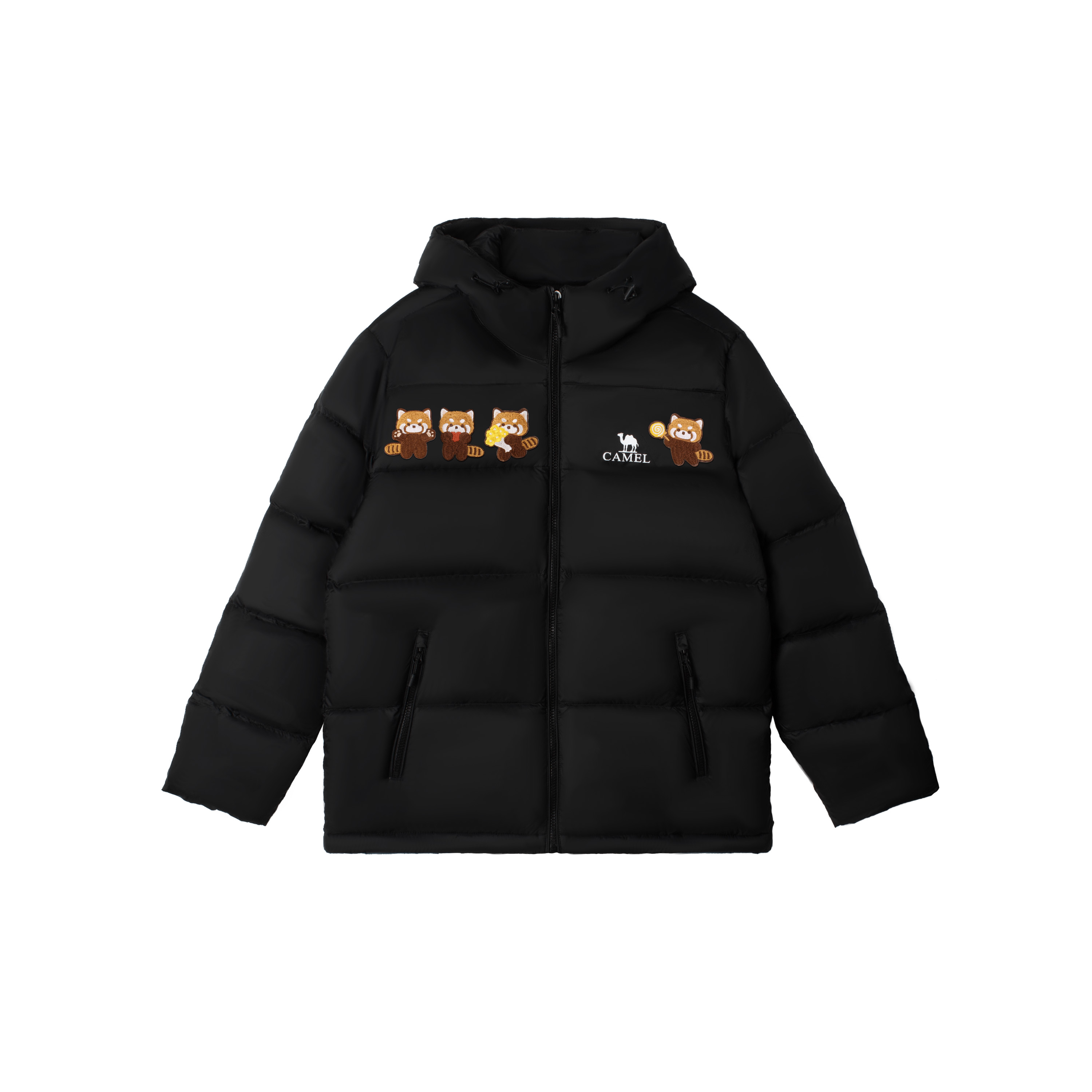 

Теплая куртка из коллекции Fleece Collection Unisex CAMEL, phantom черный