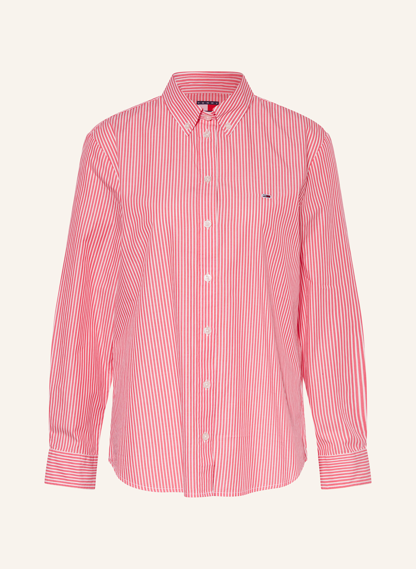 

Рубашка блузка Tommy Jeans, мультиколор