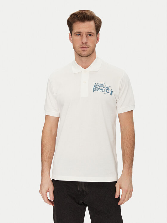 

Рубашка поло стандартный крой PH0285 Lacoste, экрю