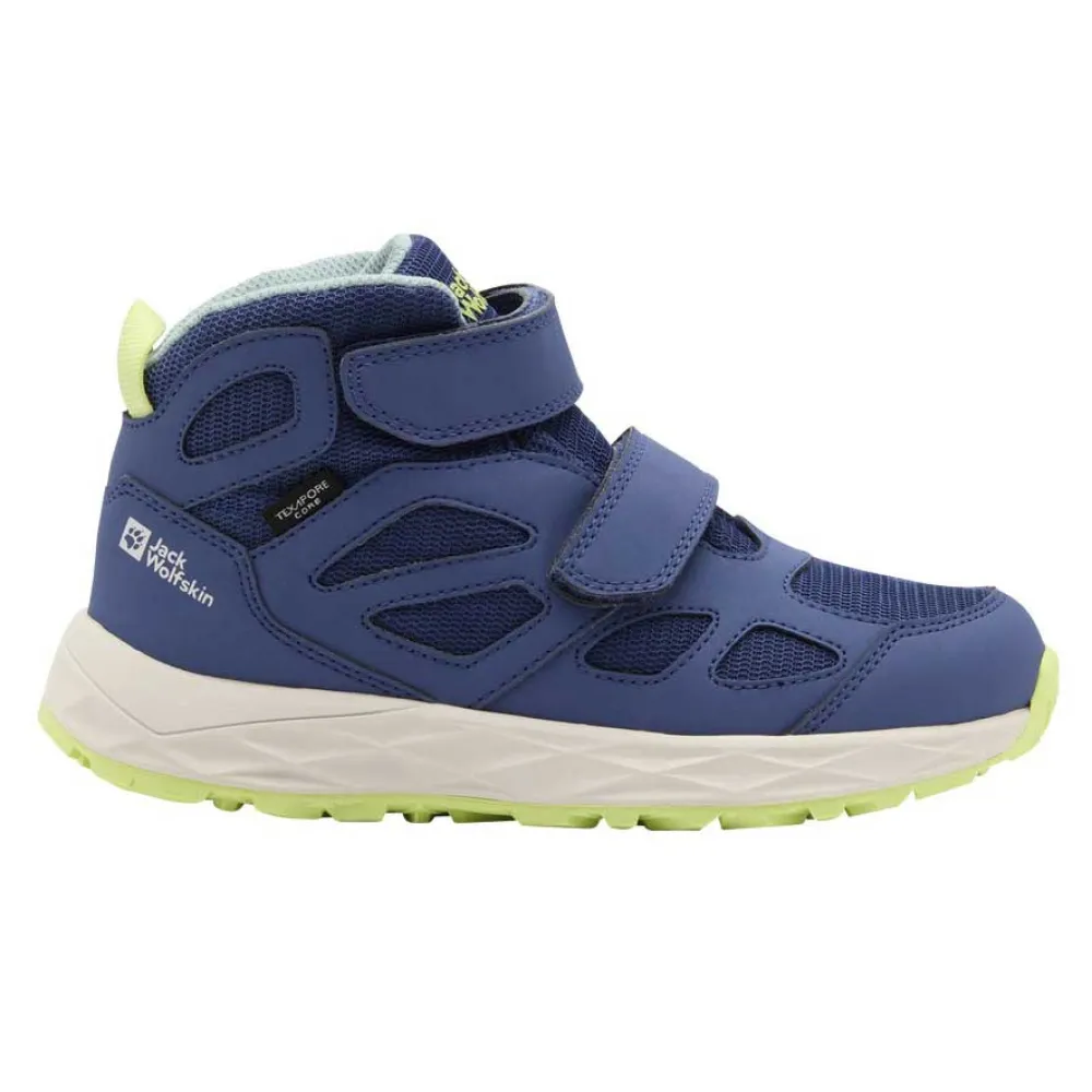 

Походные ботинки Jack Wolfskin Woodland 2 Texapore Mid, синий