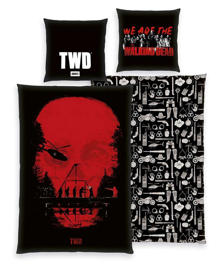 

Постельное белье Herding The Walking Dead Череп 135 x 200 см / 80 x 80 см HHE4465202050