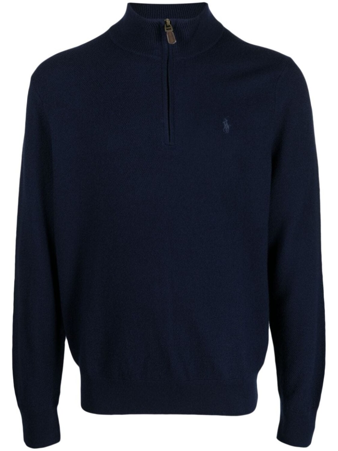 

Polo Ralph Lauren шерстяной джемпер с высоким воротником, синий