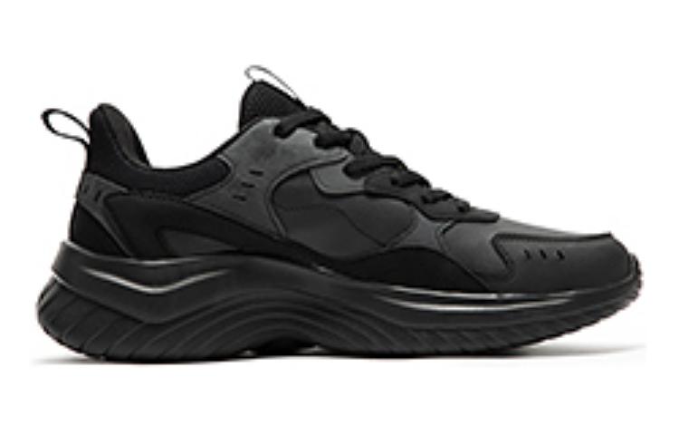 361° Амортизирующие низкие кроссовки для бега мужские черно-серые Obsidian Black/Charcoal Gray, цвет Obsidian Black/Charcoal Gray — фото 3