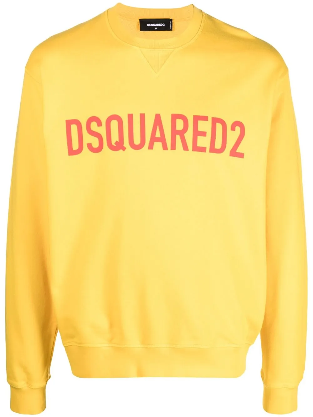 

Толстовка с логотипом DSQUARED2, желтый