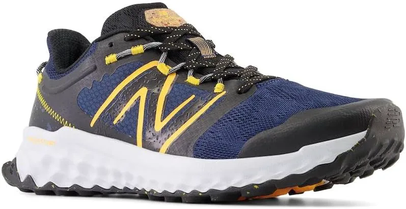 Мужские кроссовки для бега по пересеченной местности New Balance Fresh Foam Garoé V1, темно-синий/золотой/черный — фото 4