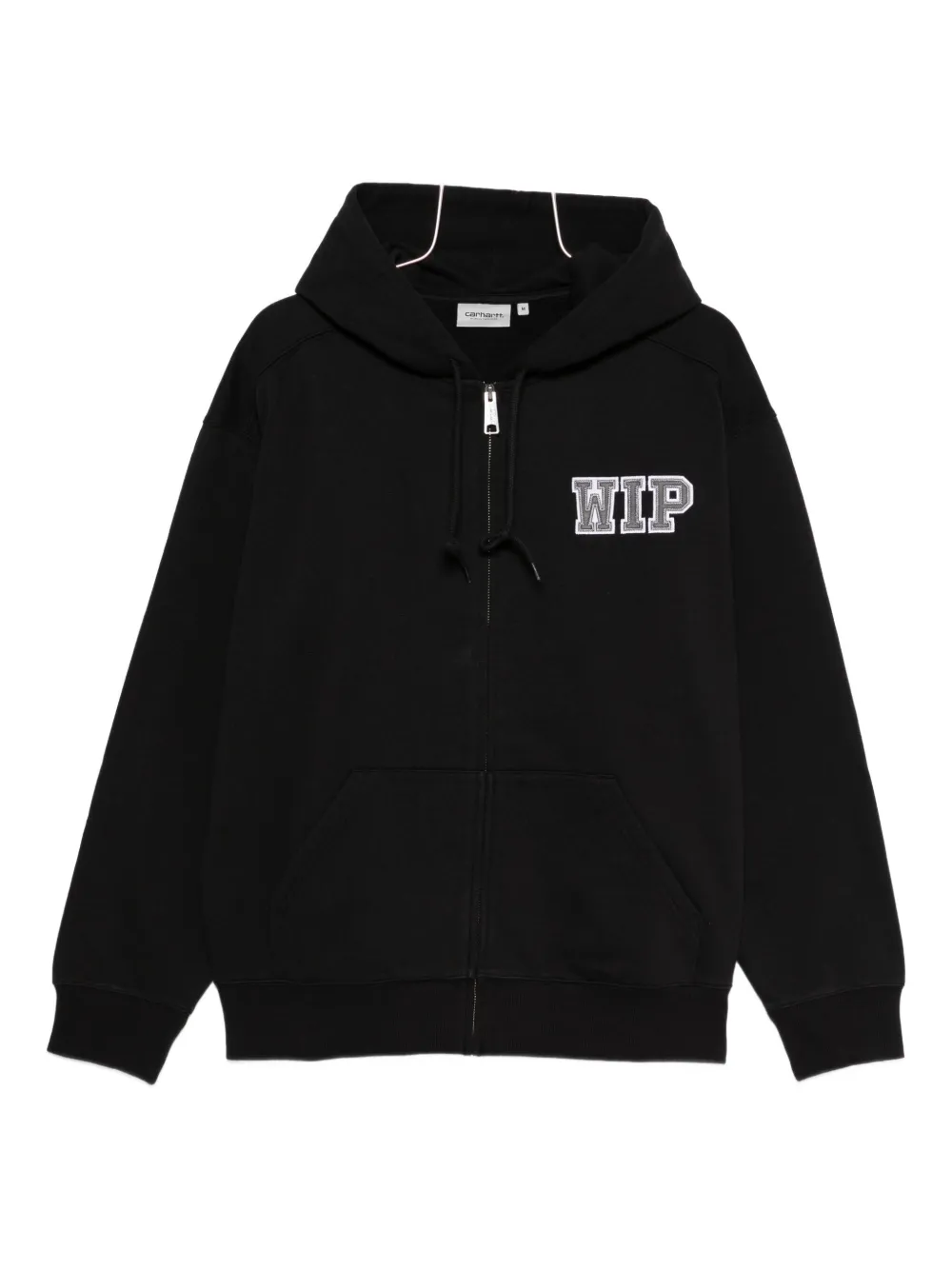 

Толстовка на молнии с вышитым логотипом CARHARTT WIP, черный