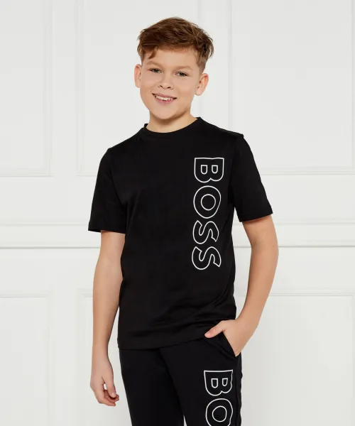 

Футболка Regular fit Boss Kidswear, черный