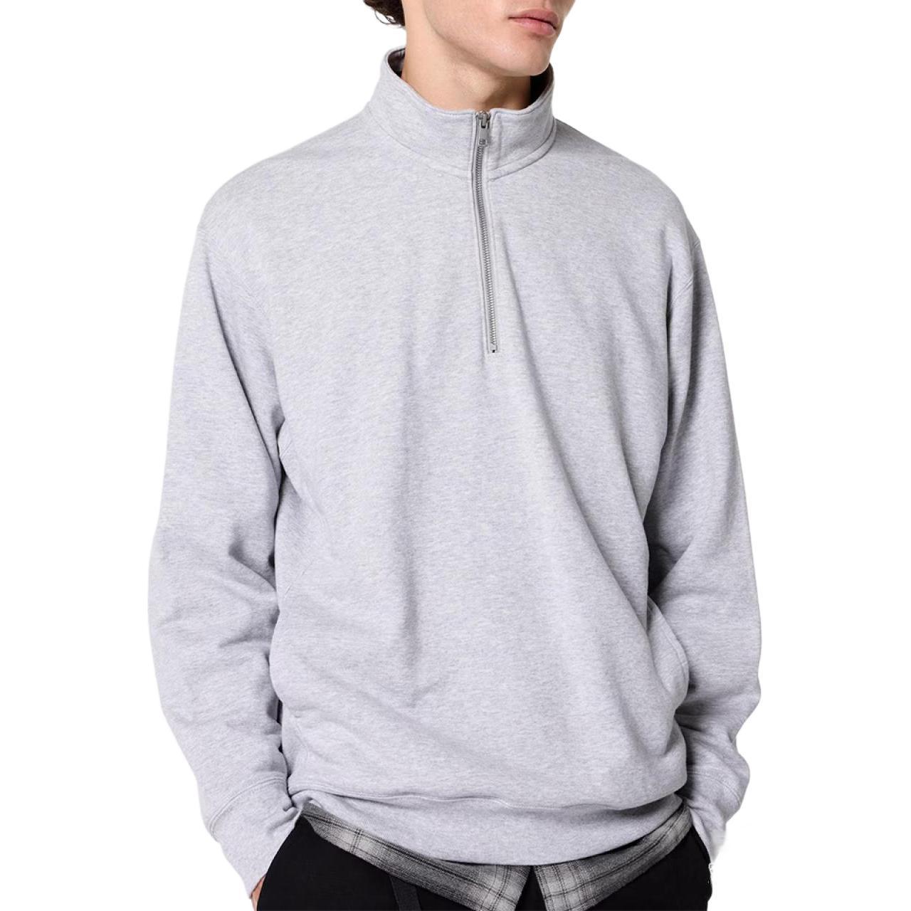 Свитшот унисекс Sky Gray UNIQLO, серый