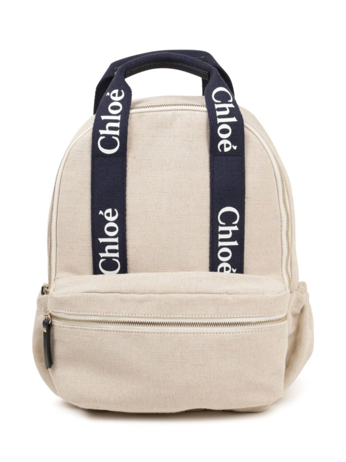 

Рюкзак с логотипом Chloé Kids, нейтральный цвет