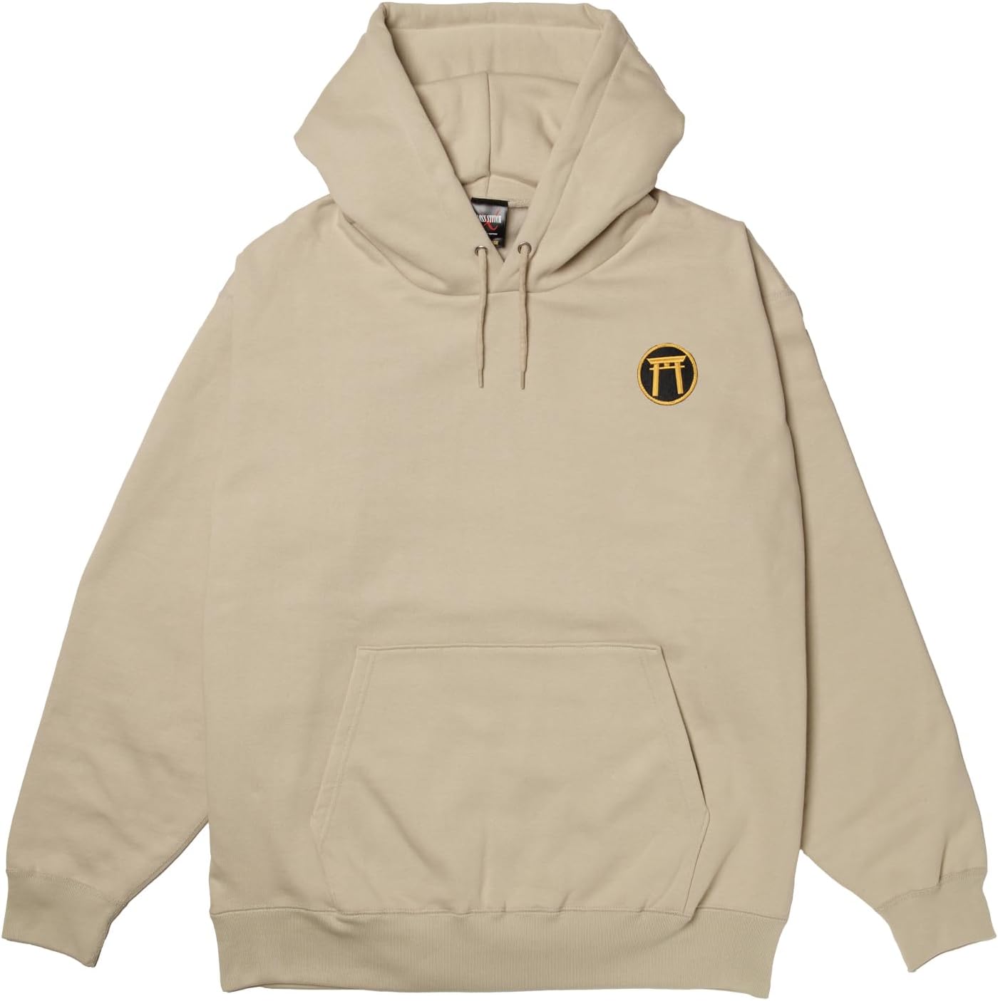 

Толстовка с капюшоном в стиле F, нашивка с гербом армии США, флисовая подкладка, пуловер, цвет: серый (stone) F-Style