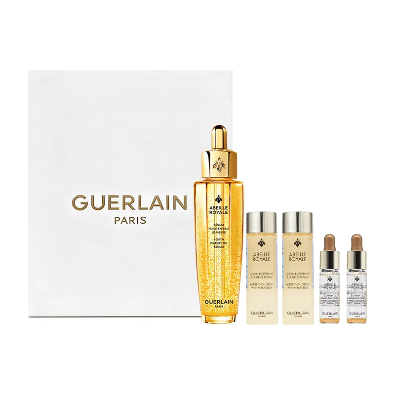 GUERLAIN Набор для ухода за кожей с медом Emperor Bee Restoration, против морщин и старения, Fourth Generation Original Honey 30ml+Bee Essence Water 15ml*2+Fourth Generation Original Honey 5ml*2+Official Box