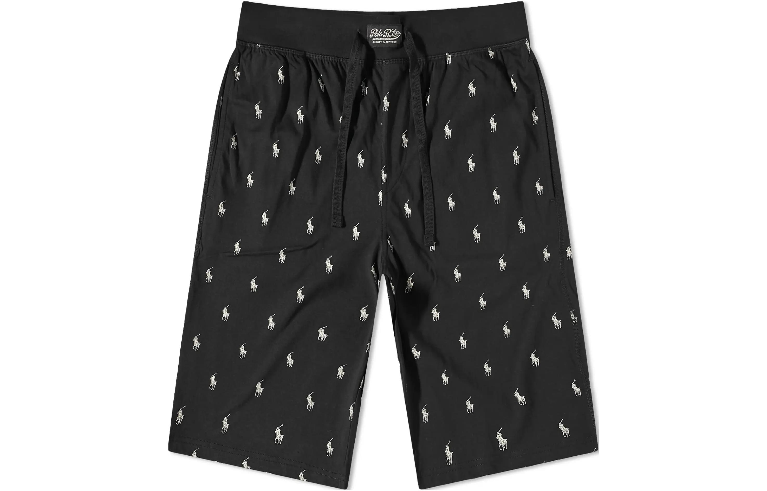 

Повседневные шорты мужские черные Polo Ralph Lauren
