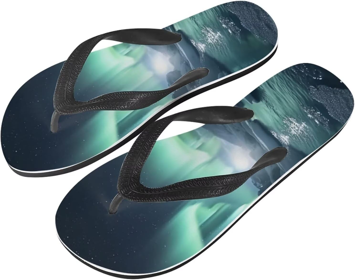 

Женские сандалии Semiouray с черепом, классические мужские шлепанцы с животным и цветочным принтом, мягкая удобная модель для ванной, унисекс, Northern Lights