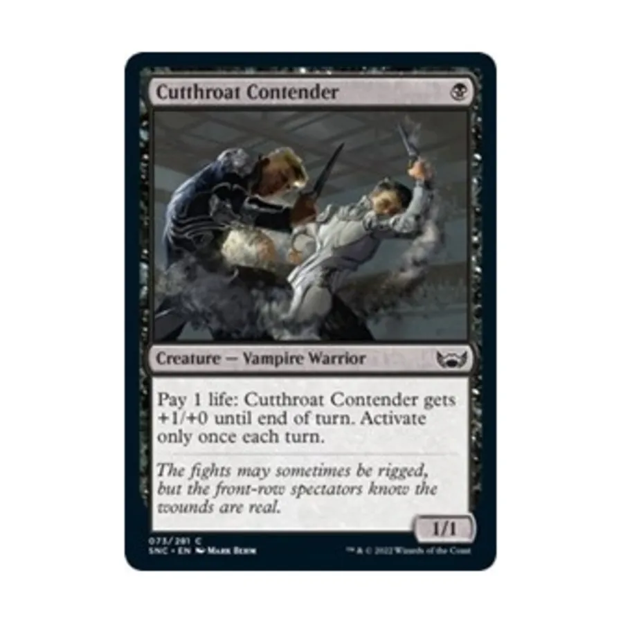 

CCG Беспощадный соперник (C), MTG - Streets of New Capenna