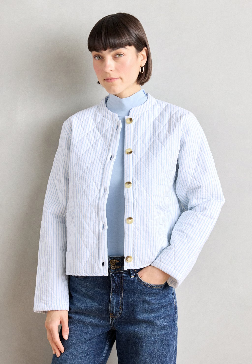 

Легкая куртка JACKET Lollys Laundry, светло-голубой