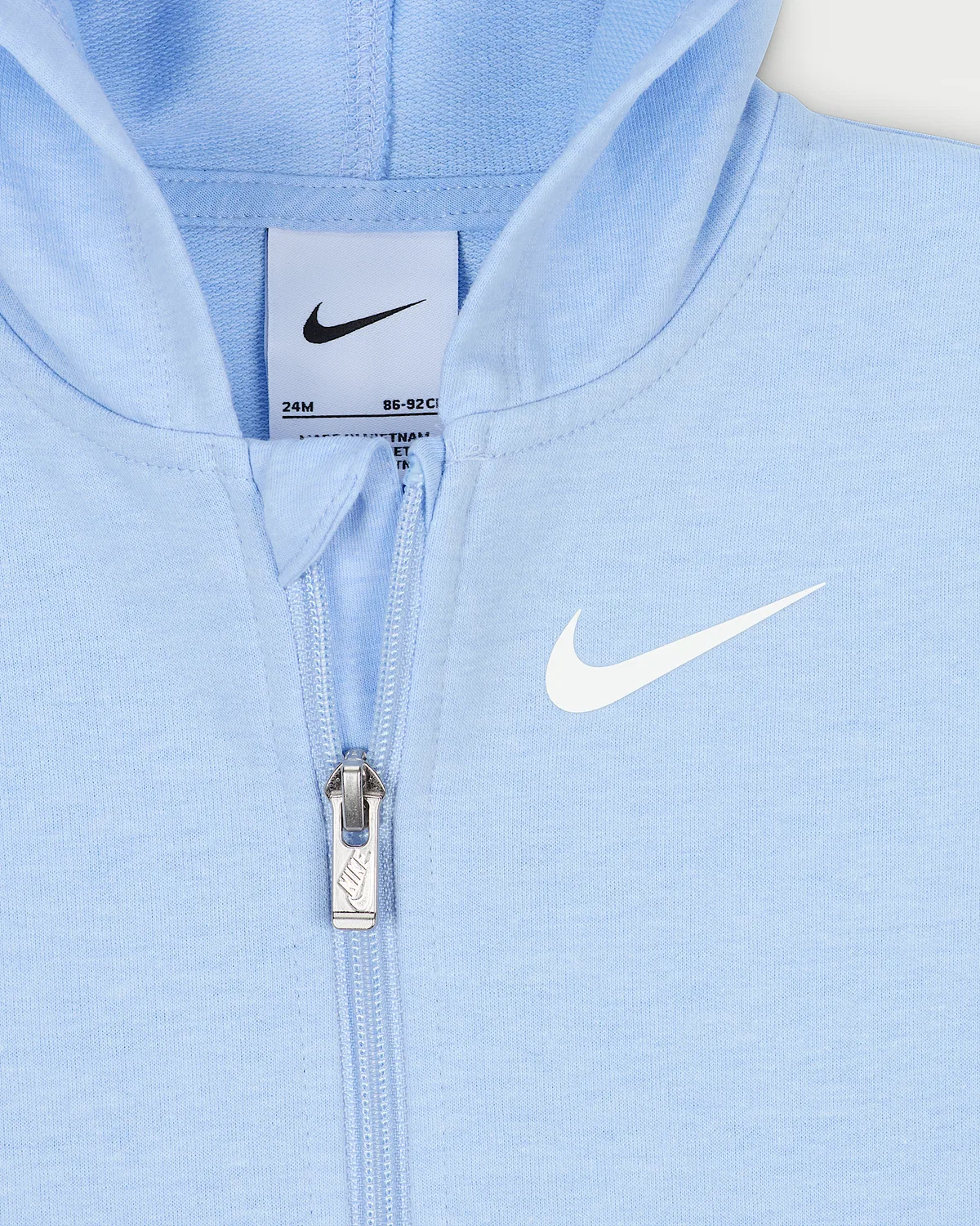 Baby (12-24M) Hooded Coverall Nike Baby Essentials, Cobalt Bliss — фото 3
