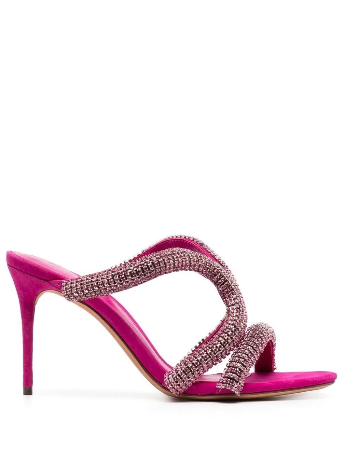 

Alexandre Birman мюли с кристаллами, розовый