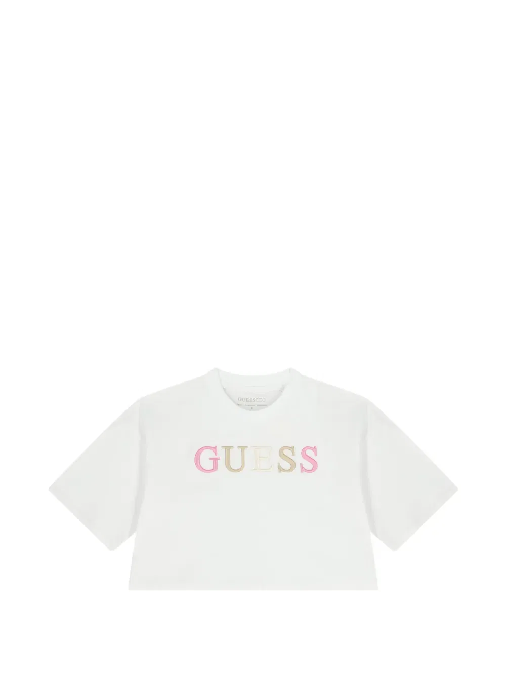Футболка с вышивкой Guess Kids, белый