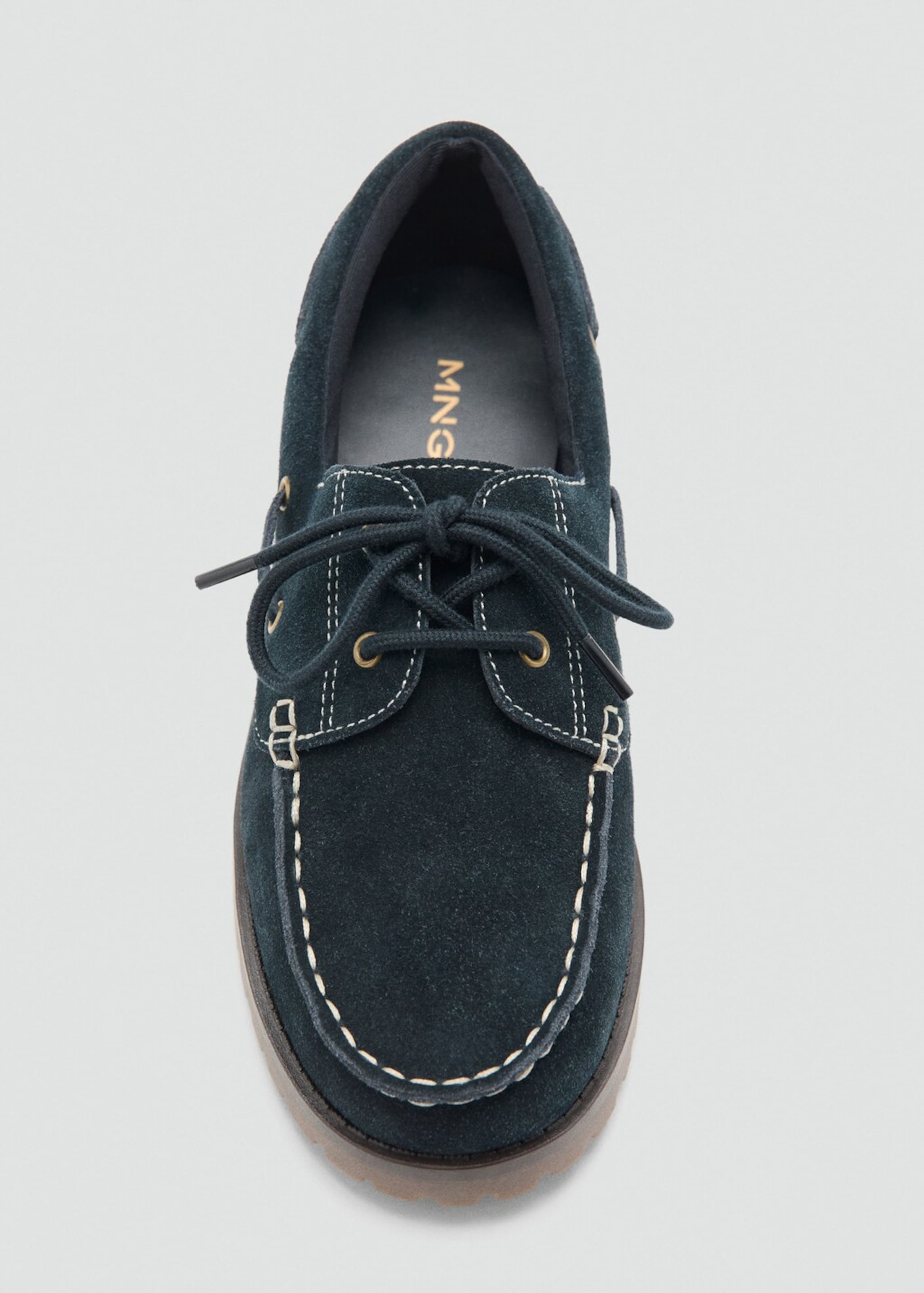 MANGO KIDS Flats 'Josepa' в цвете Navy — фото 4