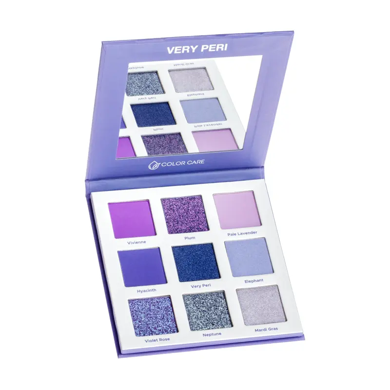 

Веганская палетка теней для век Color Care Very Peri, 22,5 гр