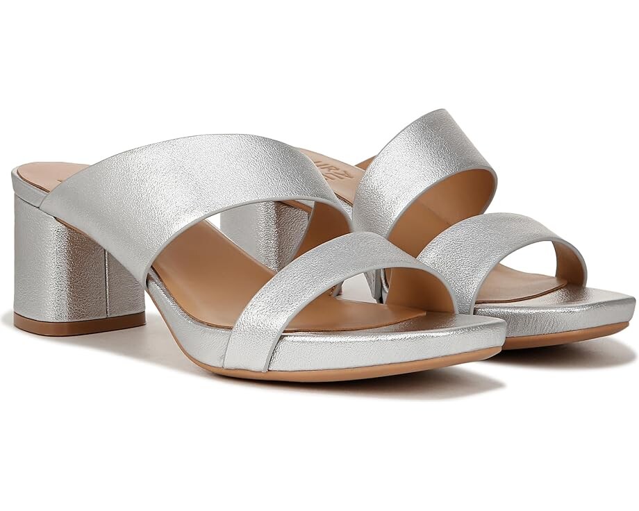 

Туфли Naturalizer Inez Slides, цвет Silver Faux Leather