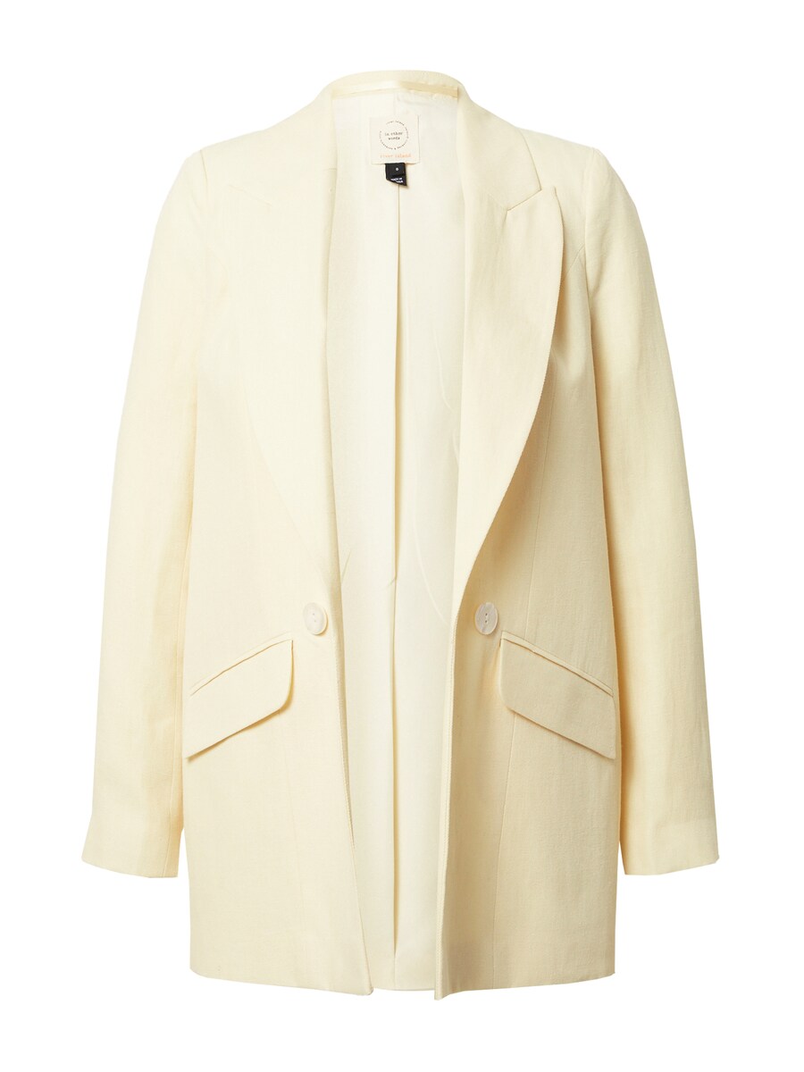 

Длинный блейзер River Island Blazer, цвет pastel yellow