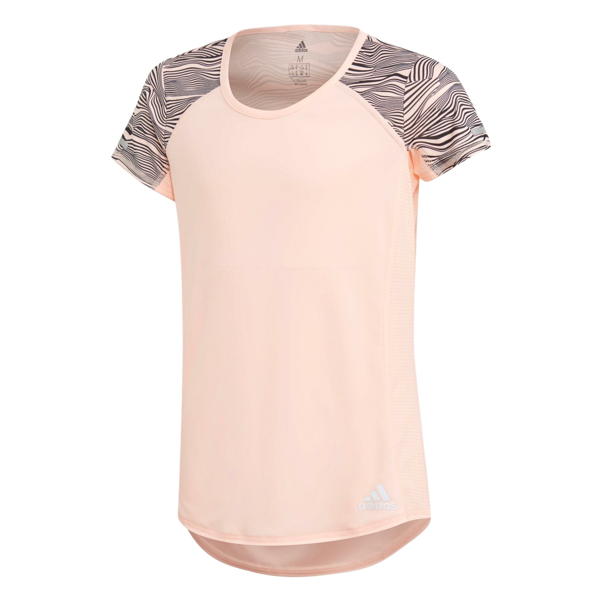 

Футболка для начальной школы Adidas, розовый
