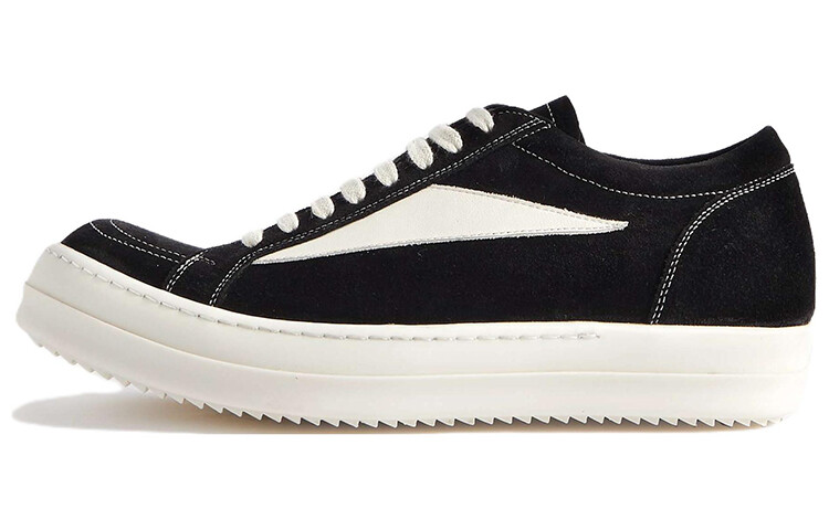 Кроссовки Rick Owens Strobe Vintage Low, черный / белый