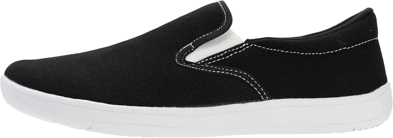 

Мужские слипоны WHITIN с широкой носочной частью | Минималистичные кроссовки | Подошва с нулевым перепадом, белый