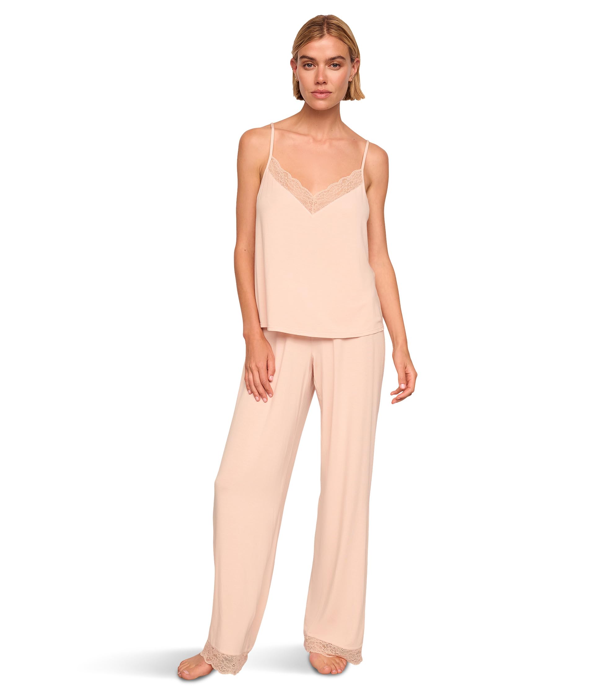 

Пижама Eberjey Kari - The Cami/Pant Pajama Set, цвет Tea Rose