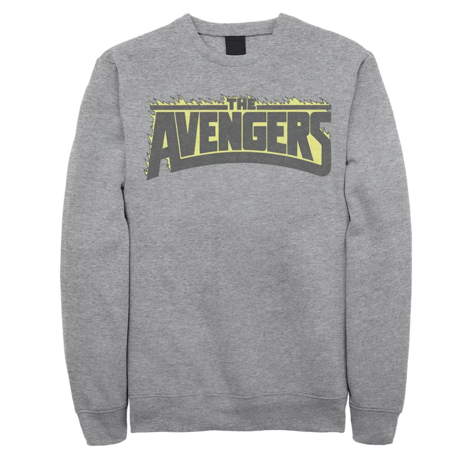 

Мужской свитшот с пылающим логотипом Marvel The Avengers Licensed Character