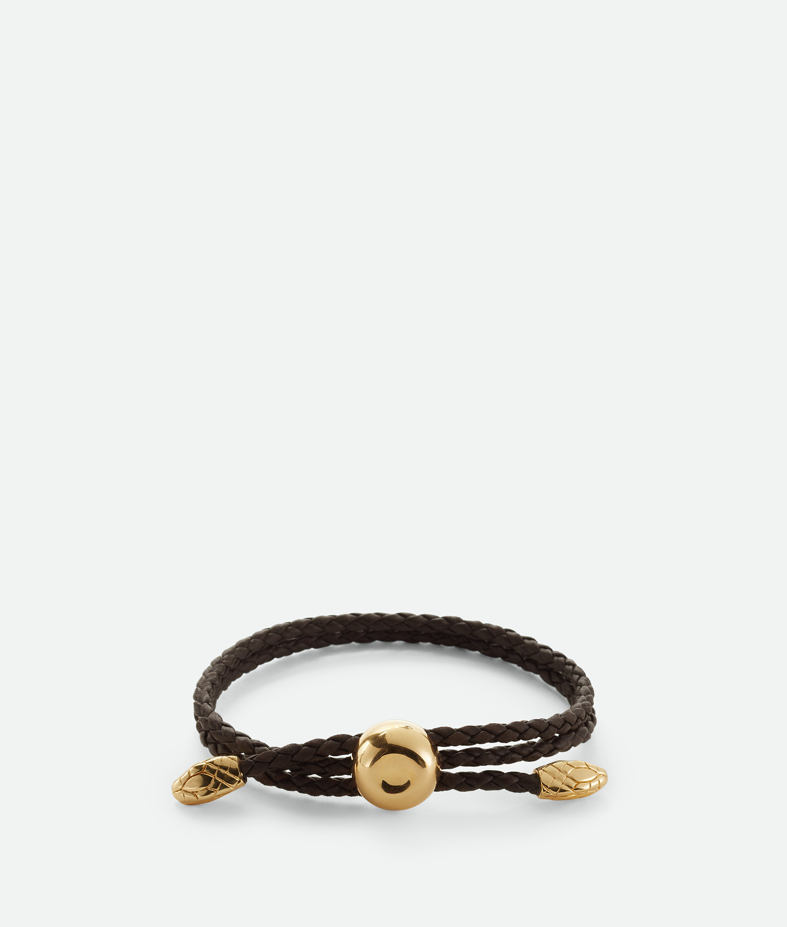 

Adam leather bracelet BOTTEGA VENETA, фондан