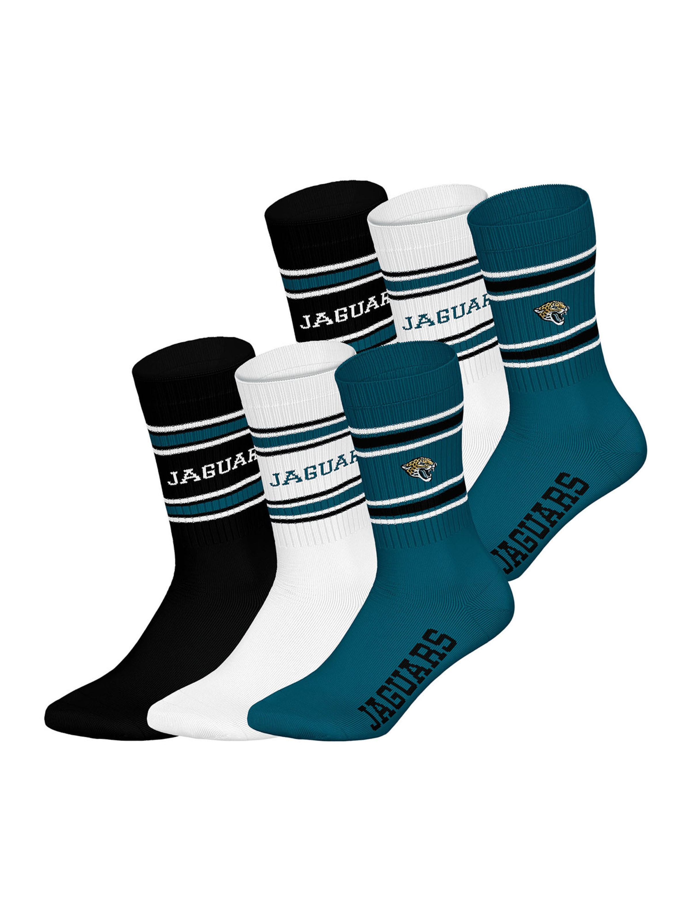 

Huddle Носки 'Jacksonville Jaguars' в цвете Cyan Blue, Black, White