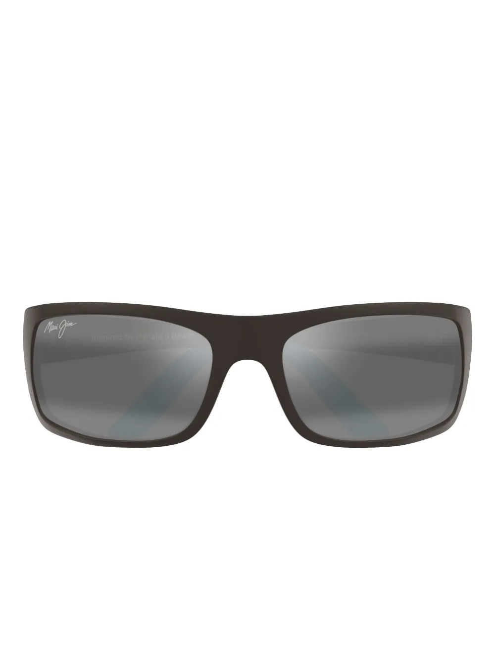 

Прямоугольные солнцезащитные очки Maui Jim, коричневый