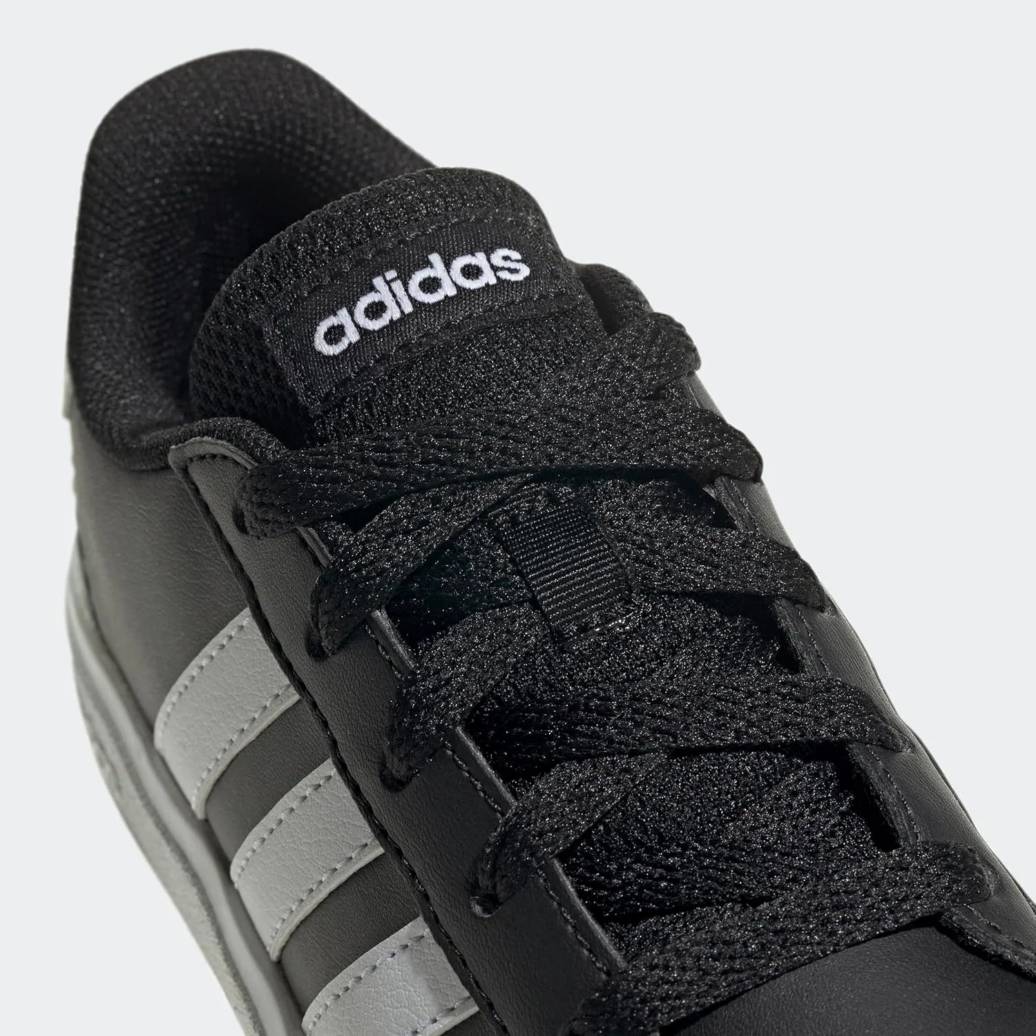 Кроссовки Grand Court 2.0, adidas, Black/White/Black — фото 4