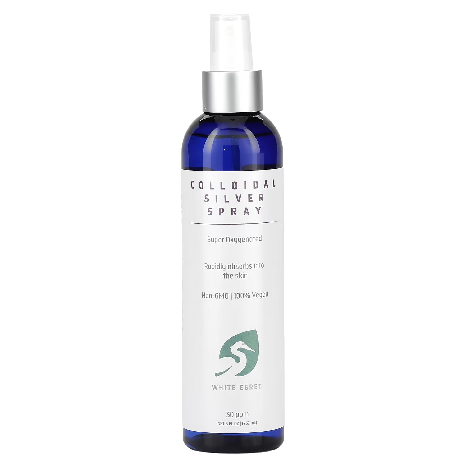 

Спрей коллоидный серебряный White Egret Personal Care для личной гигиены, 237 мл